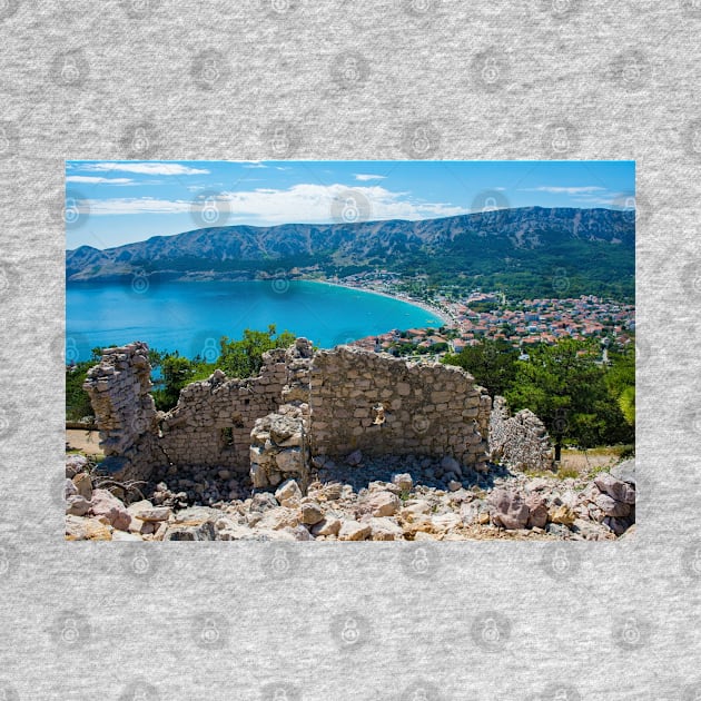 Baska Citadel Ruins, Krk Island, Croatia by jojobob